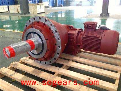 Planetary Gearbox with helical geared motors